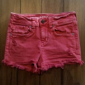Vanilla Star Girls Red Shorts